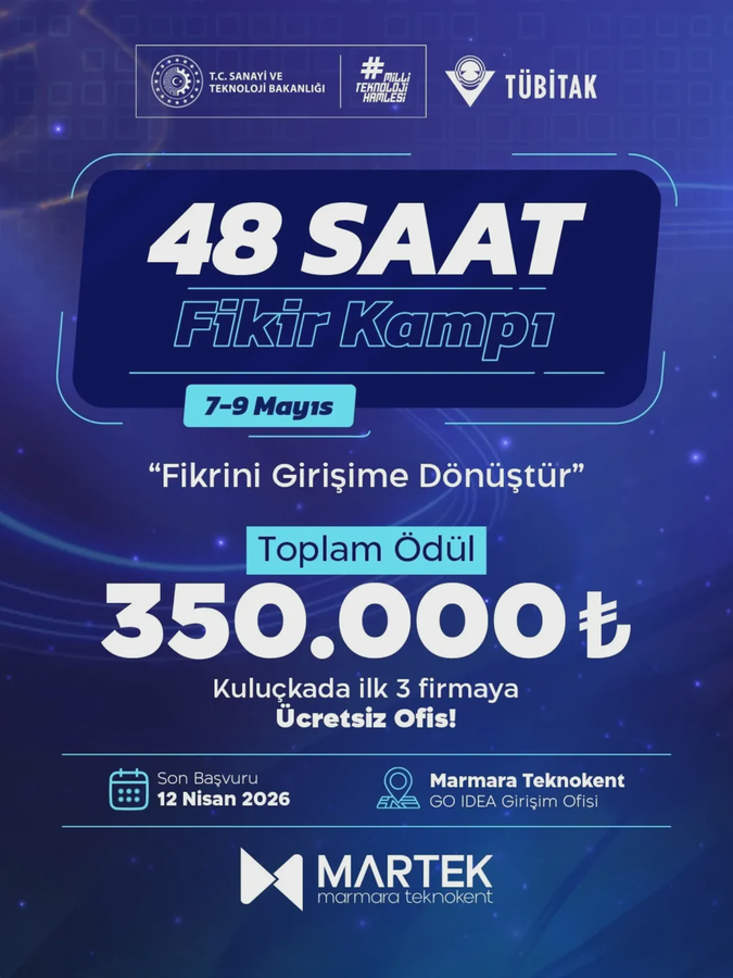 48 Saat Fikir Kampı başvuruları başladı!