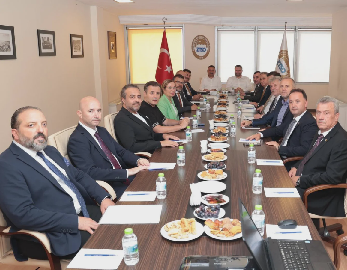 Bakan Yardımcısı Oruç Baba İnan'dan Zonguldak TSO'ya ziyaret