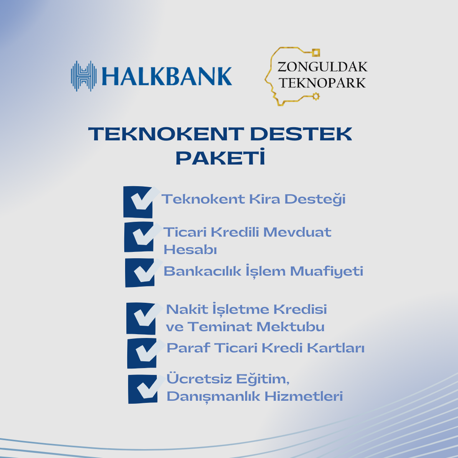 Halk Bank Teknokent Destek Paketi