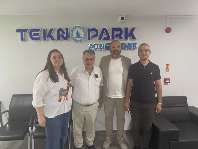 Çanakçılar Şirketler Grubu'ndan Zonguldak Teknopark'a ziyaret