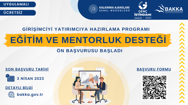 Girişimcileri Yatırımcıya Hazırlama Programı Ön Başvuruları Başladı