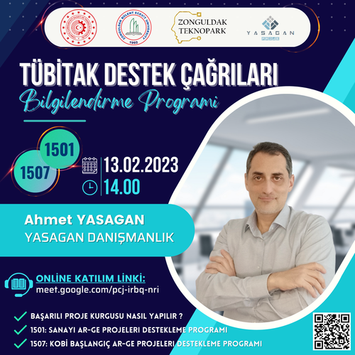 TÜBİTAK Destek Çağrıları Bilgilendirme Toplantısı